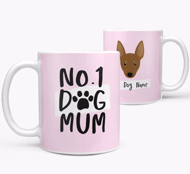 'No.1 Dog Mum' - Personalised {breedFullName} Mug